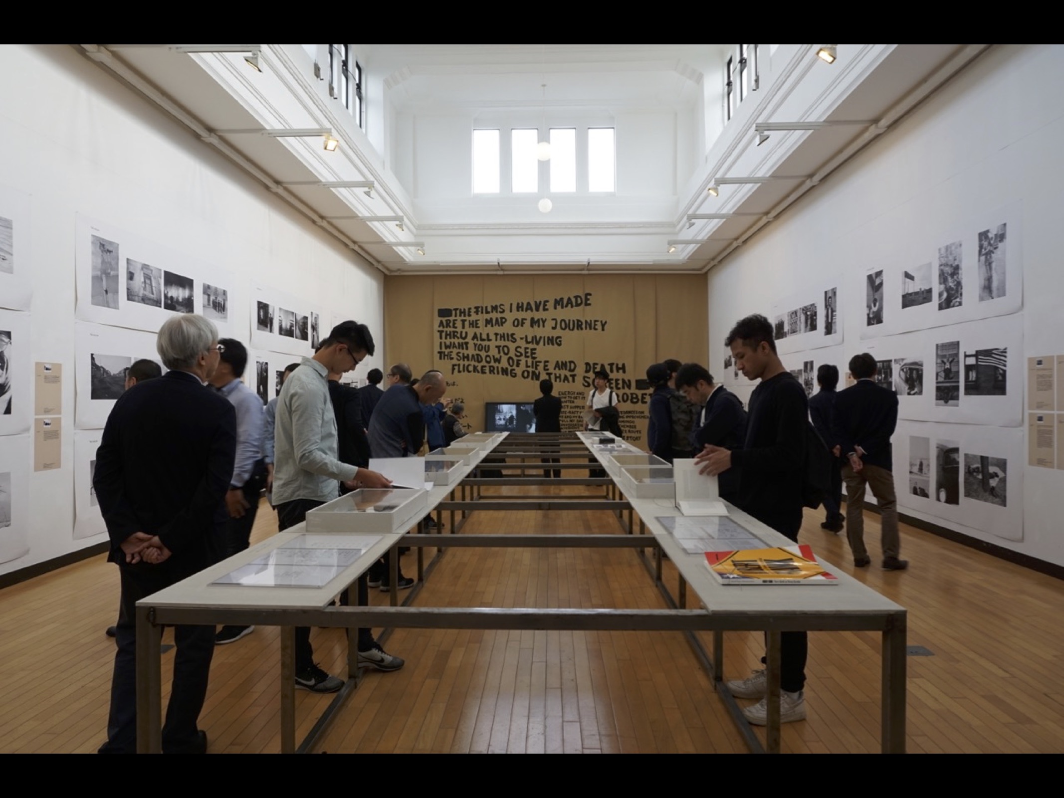 Robert Frank: Books and Films: 1947-2016 in Tokyo 展場一隅