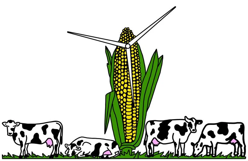 Wind Is the New Corn for Struggling Farmers