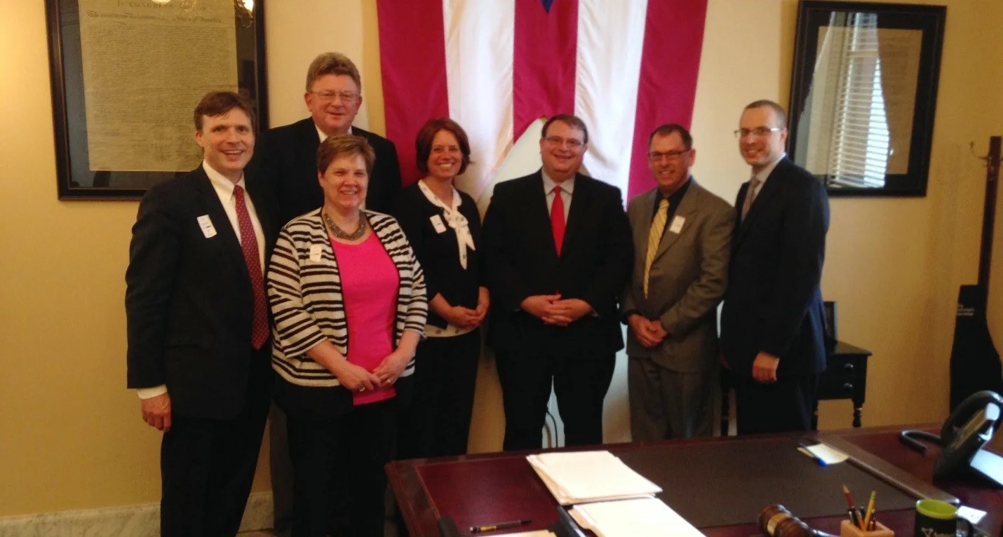 Ohio CICE members continue to share their front-line experience with economic development benefits of clean energy projects with state government leaders.
