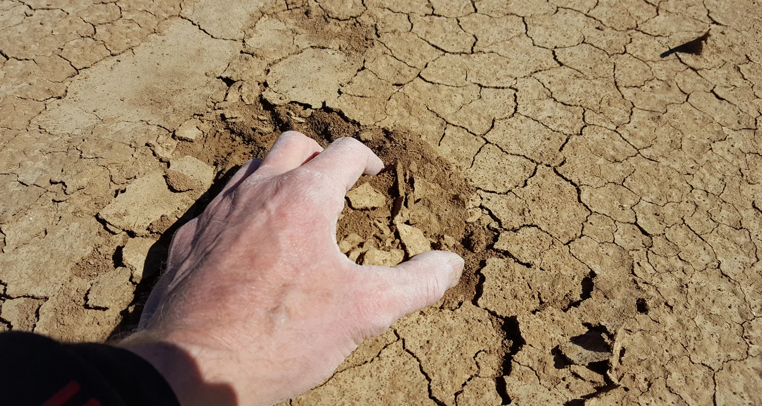 digging earthenware clay in new mexico