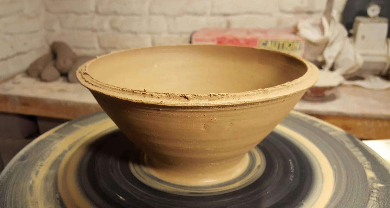 earthenware bowl local clay