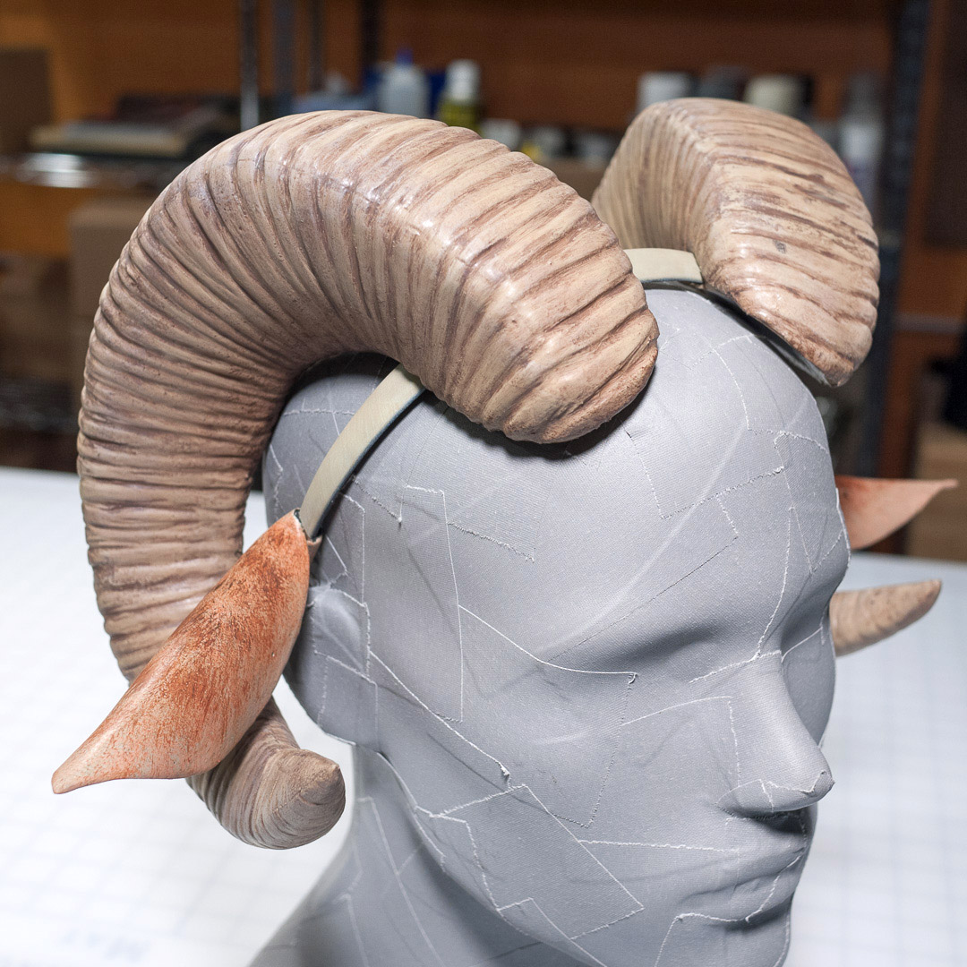 Saga Mark Horns Prop Replica