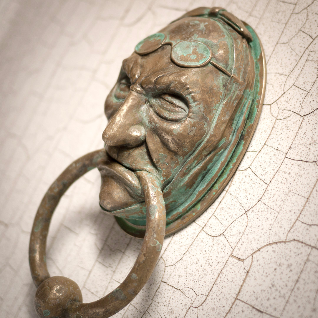 Jacob Marley Door Knocker, A Christmas Carol — Modulus Props