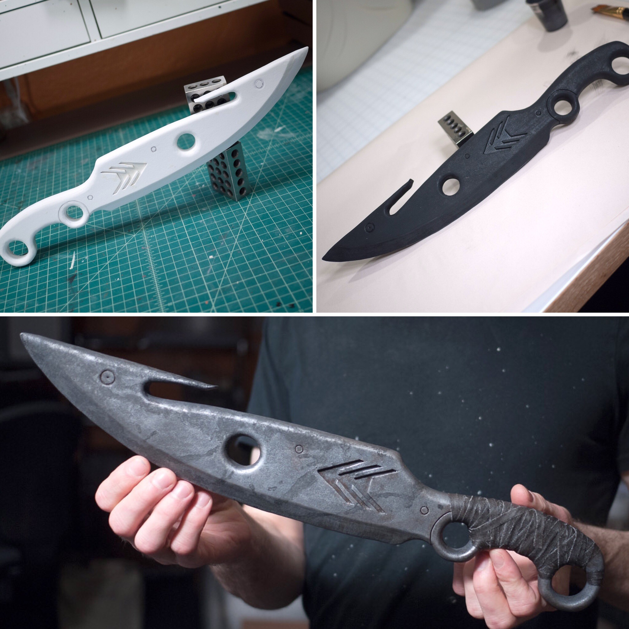 Hunter Knife Foam Prop, Destiny