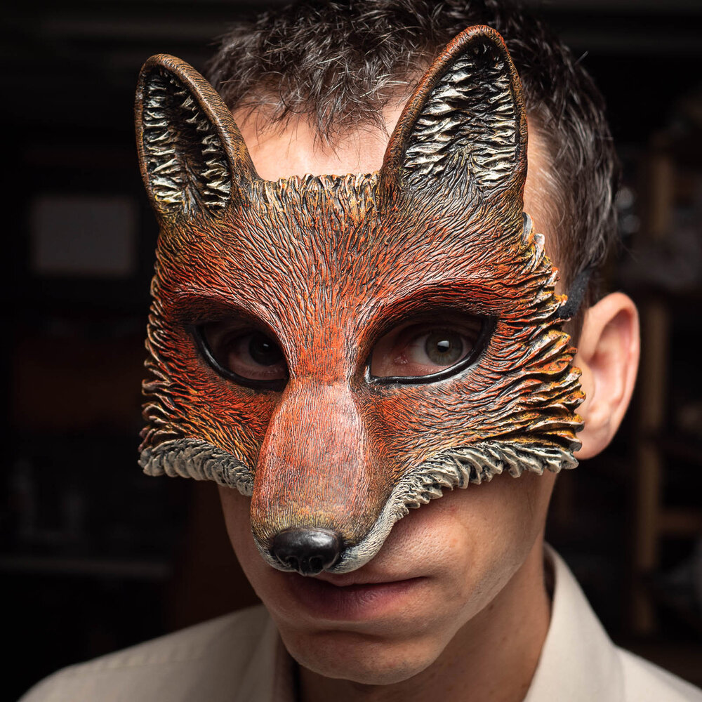 Fox / Kitsune Masquerade Mask — Modulus Props