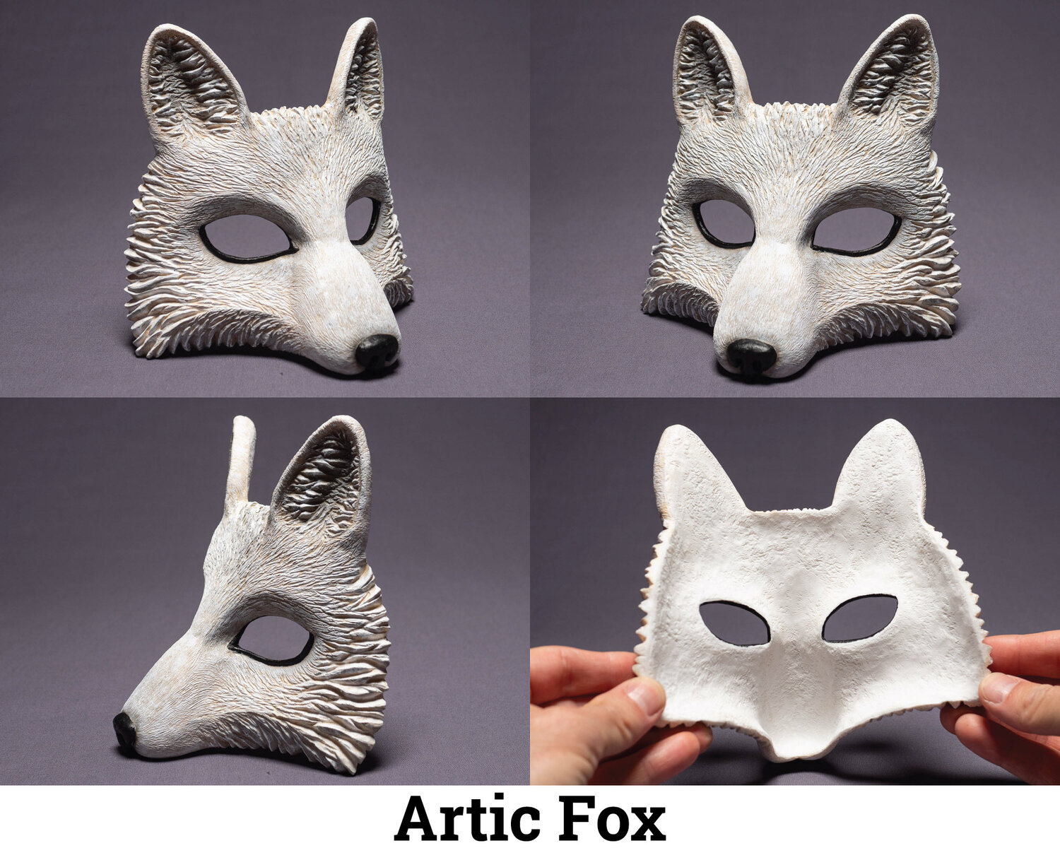 Fox / Kitsune Masquerade Mask — Modulus Props