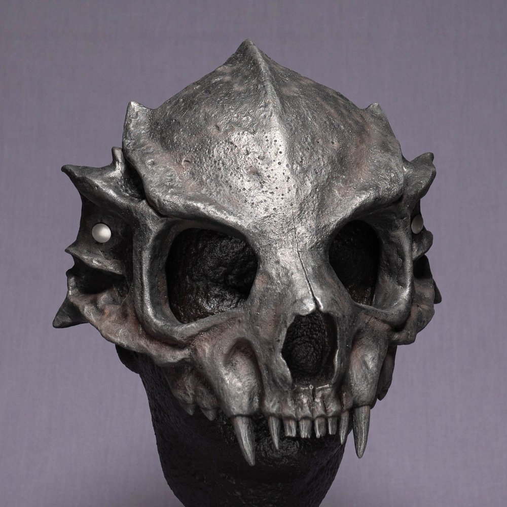 Zarthoid Skull Mask for Cosplay, Costume, or Display — Modulus Props