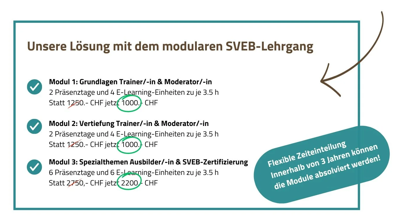 SVEB-Zertifikat Ausbilder/-in — cmp - change management partner