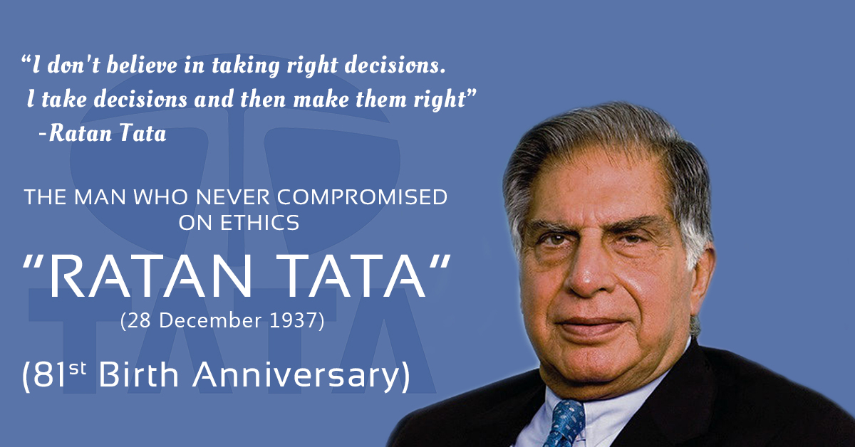 RATAN TATA (28th Dec 1937)
