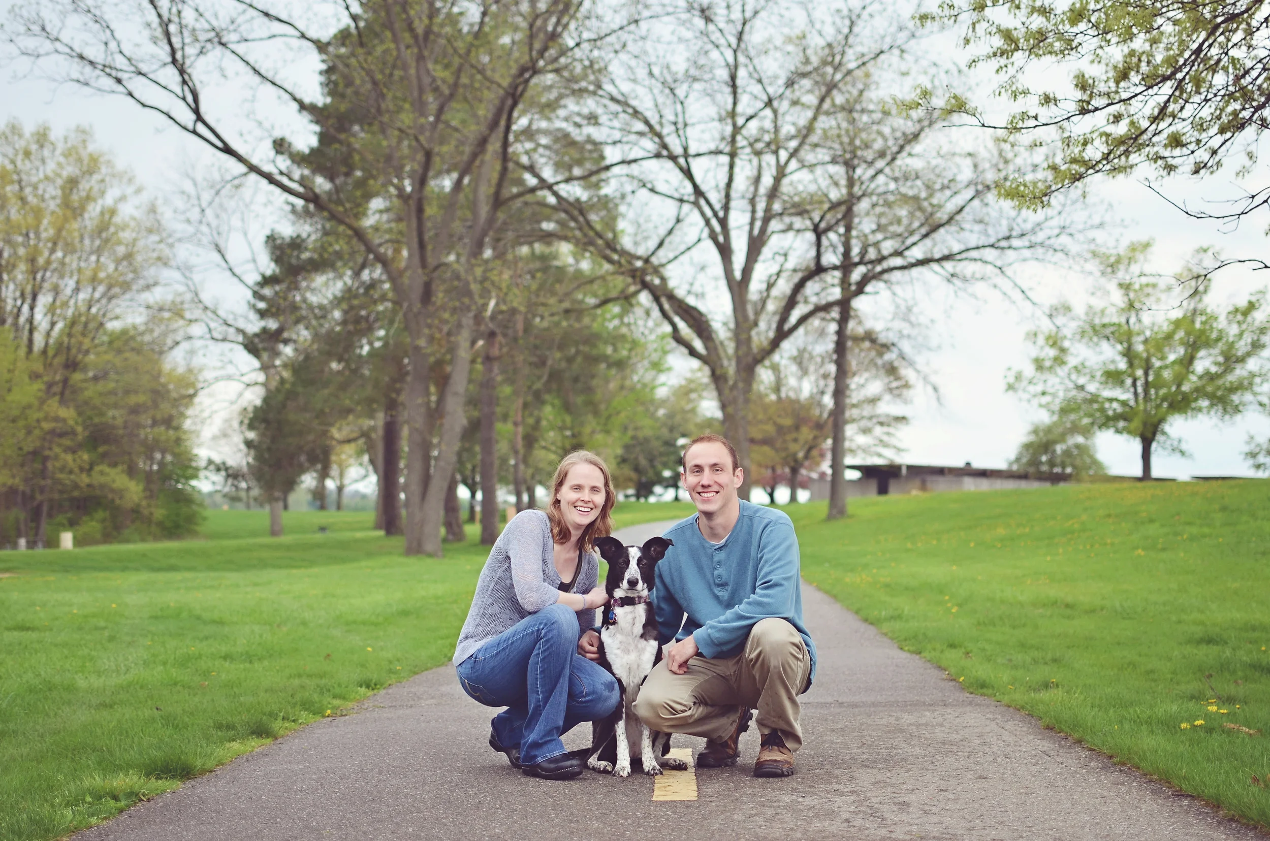 "Being a photographer myself, I never get to be in any pictures and am VERY picky about my photos. My friend and I asked her to take some photos of us and our doggie Hope and they turned out better than I could have ever imagined! It also happened to be her first time with a dog on location, but she stepped right up to the challenge and got many, many fantastic shots.Her style is flexible, easy going, fun, and overall pleasant. I will certainly be asking for her services again! Thanks Jaci!" -Jim Clements