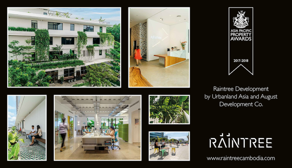 The International Property Awards “Wall of Fame” feature on Raintree