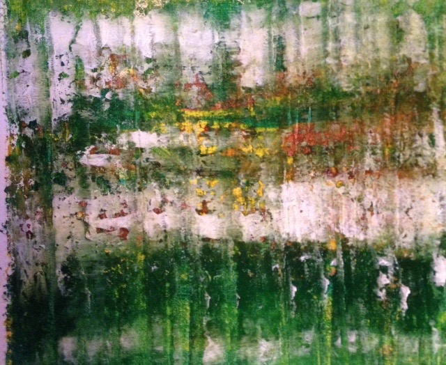 Stephen Neale Johnson, Painting to be Projected , 2015