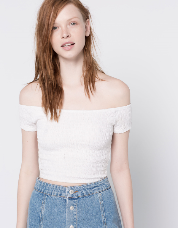 PULL & BEAR BOATNECK TOP , £9.95