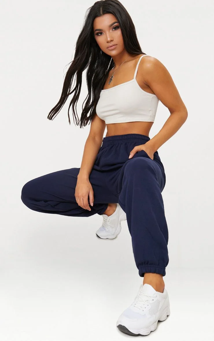 Navy Casual Jogger, PrettyLittleThing