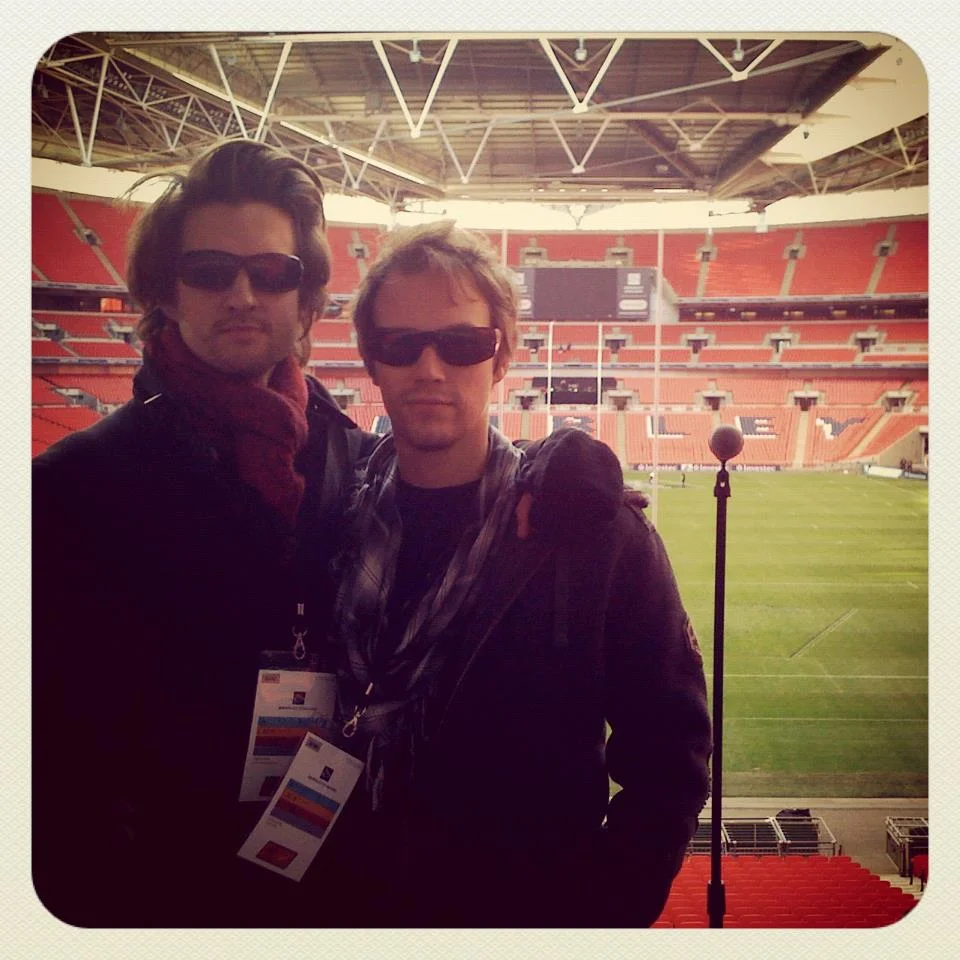...And here we are 12 years later, about to play Wembley Stadium.