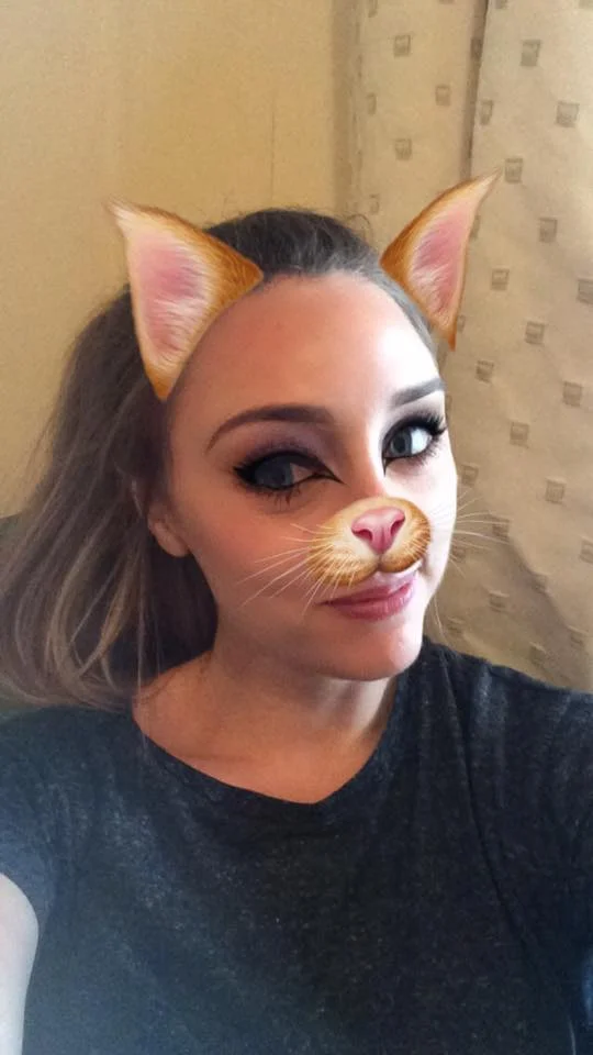 Kat's 17 year old instagram face.