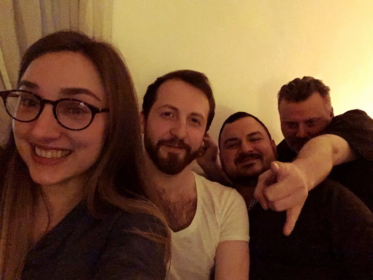 Tonights podcast crew