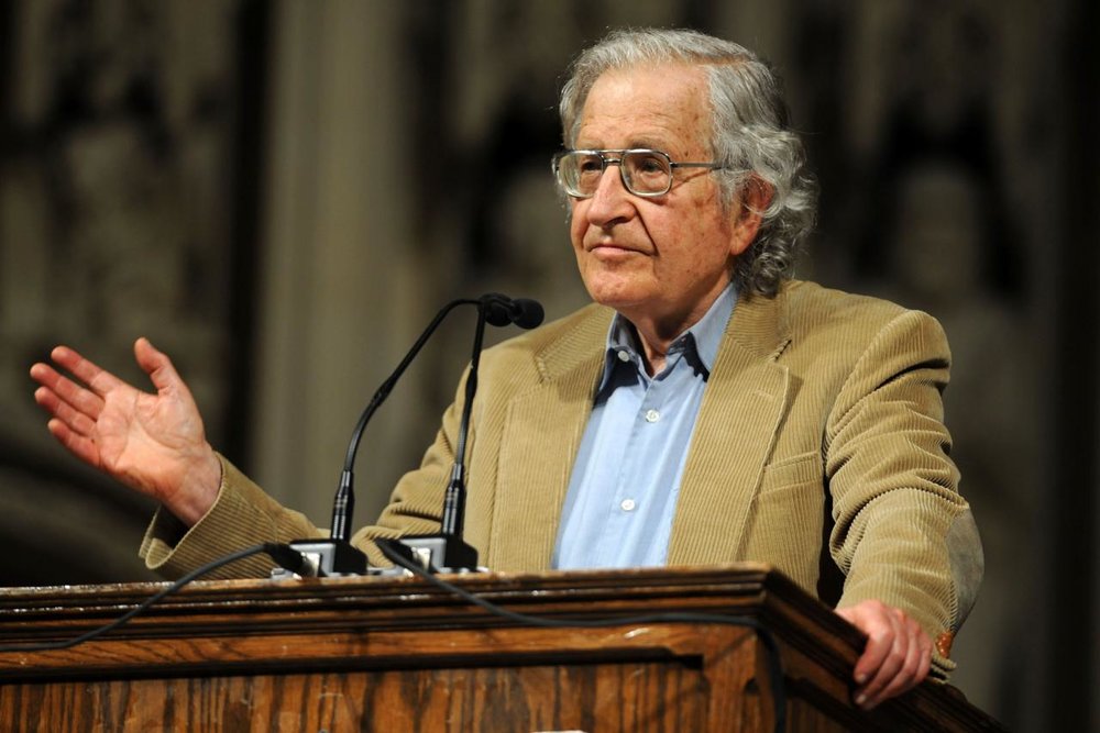 Noam Chomsky is pretty cool