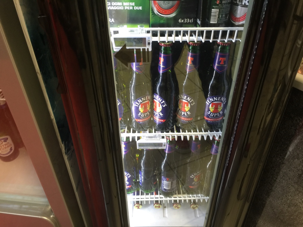 Some Tennent's Super yesterday