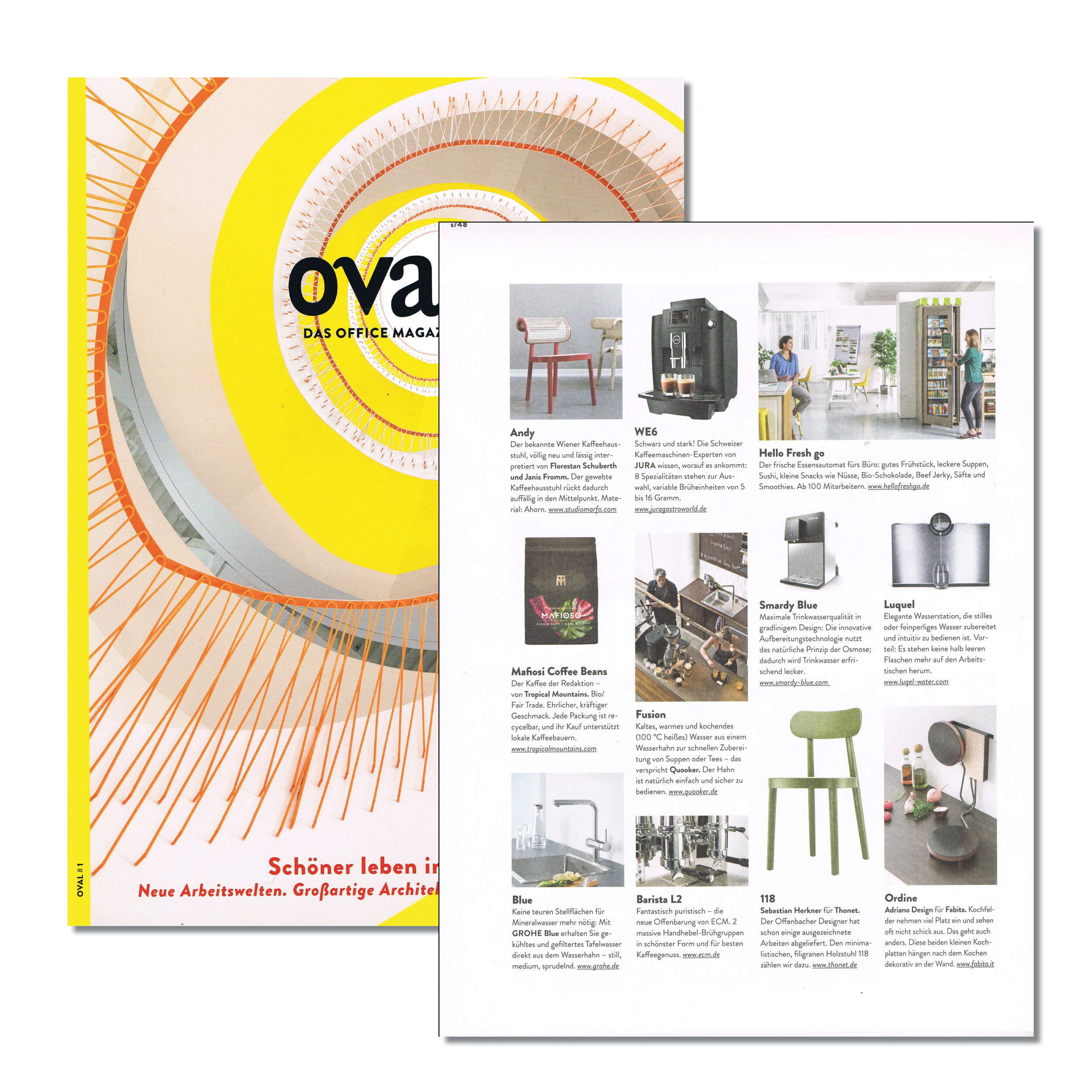 OVAL #1 - Das Office Magazin