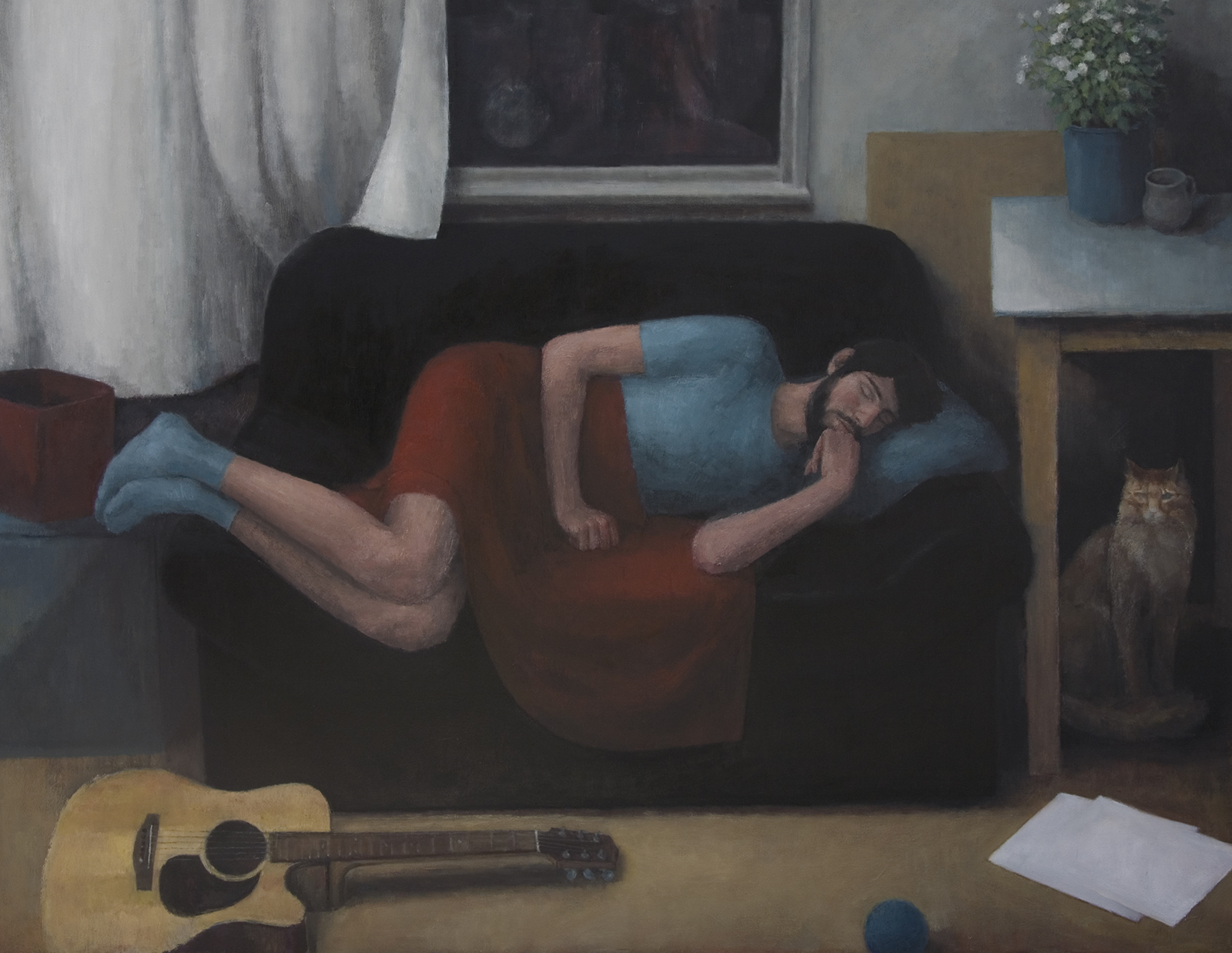 Oil on canvas, 140x180cm