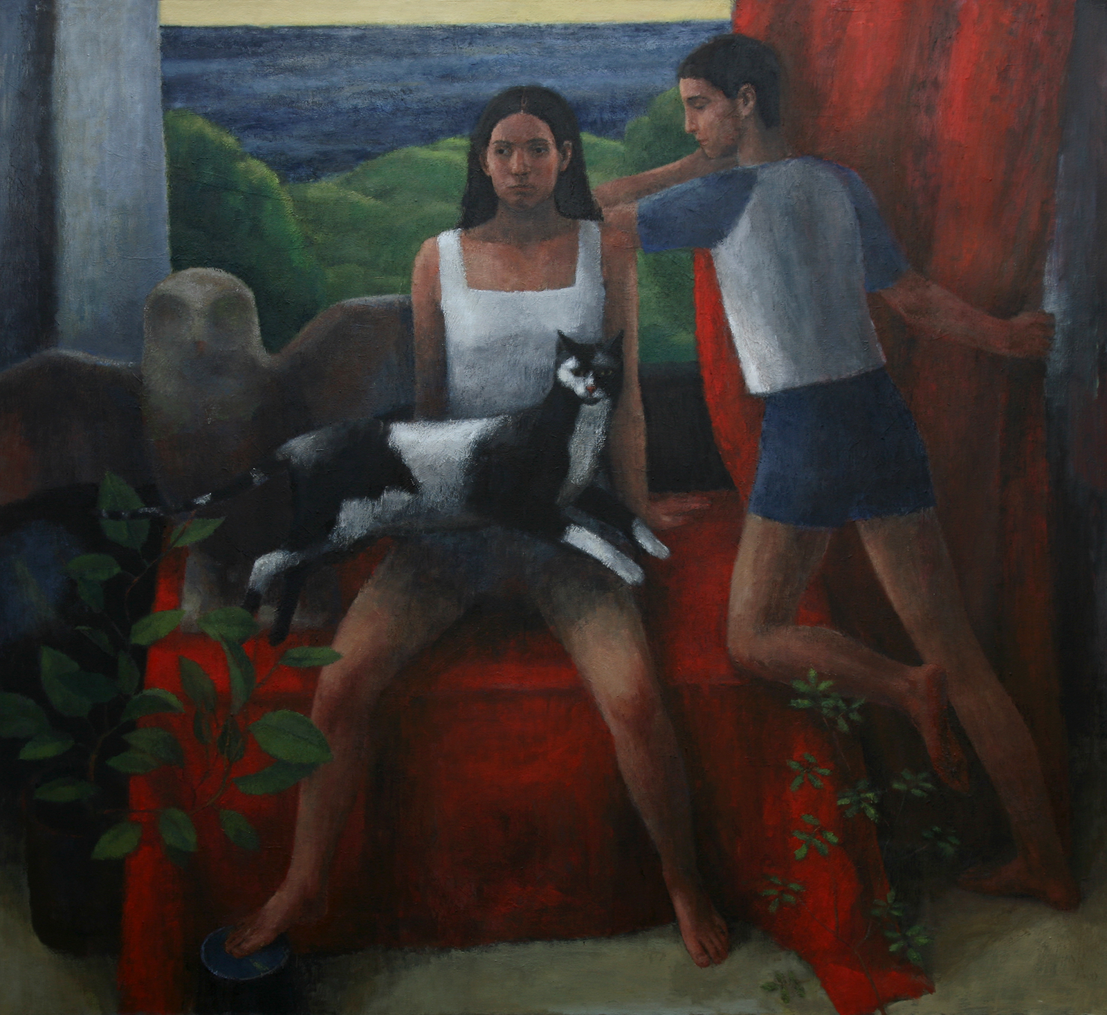Oil on canvas, 135x150cm