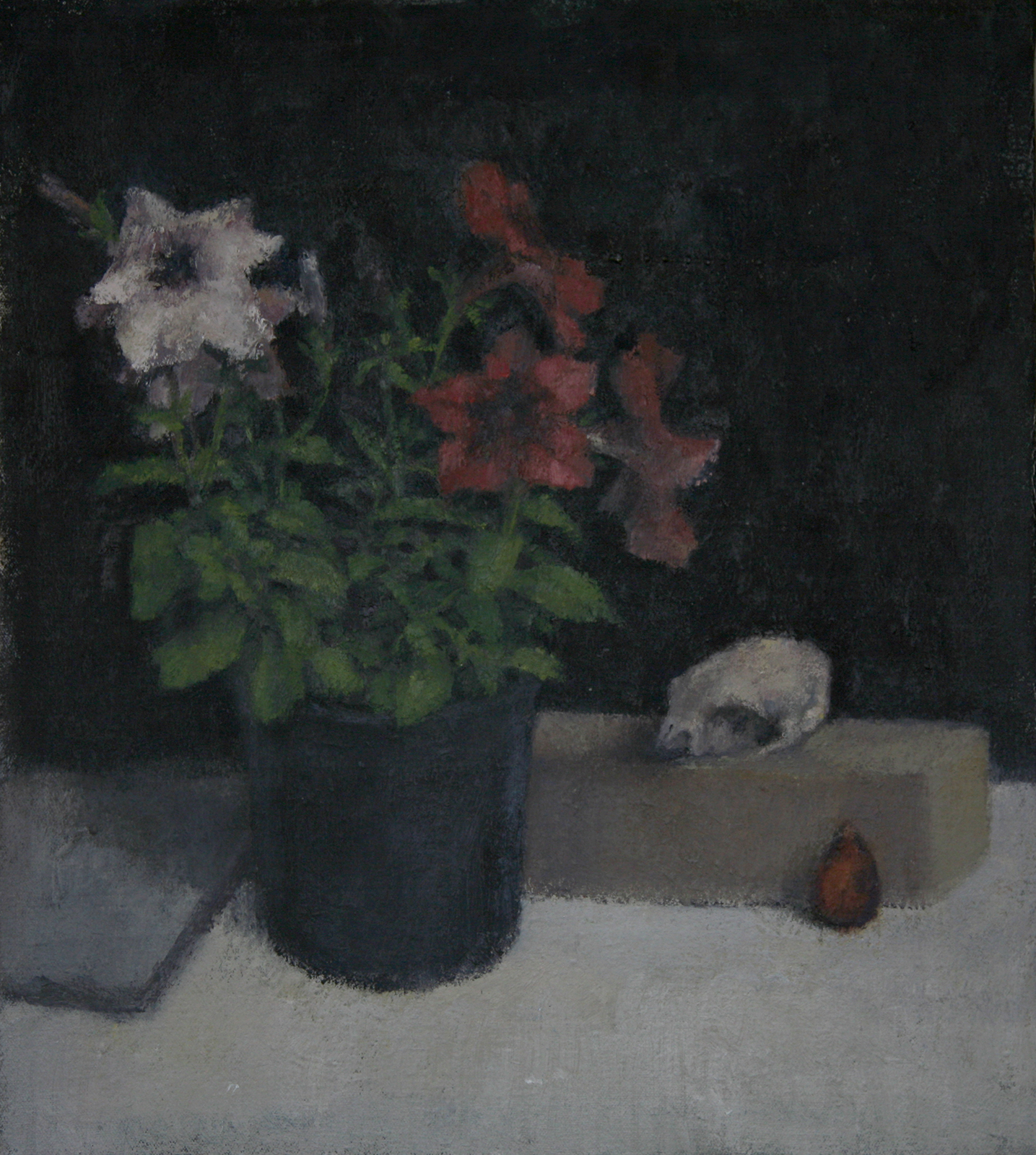  Oil on canvas, 48x43cm 