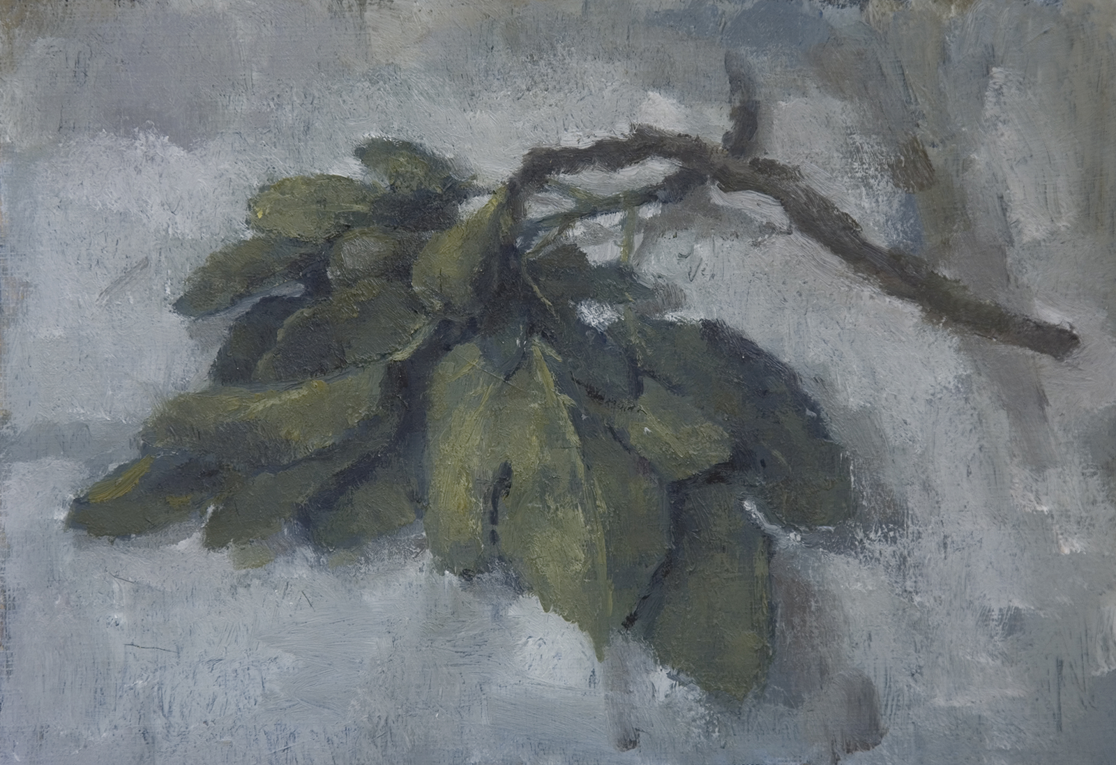 Oil on paper, 24x35cm