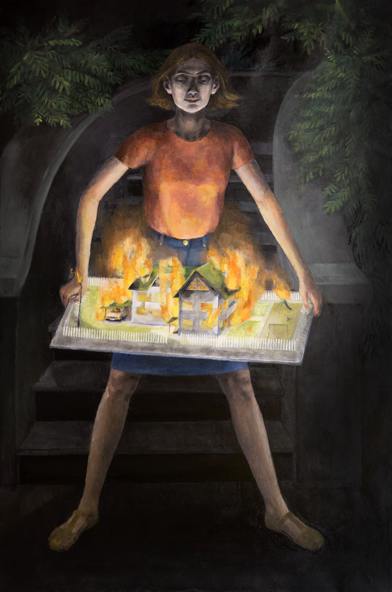 Oil on canvas, 180x120cm