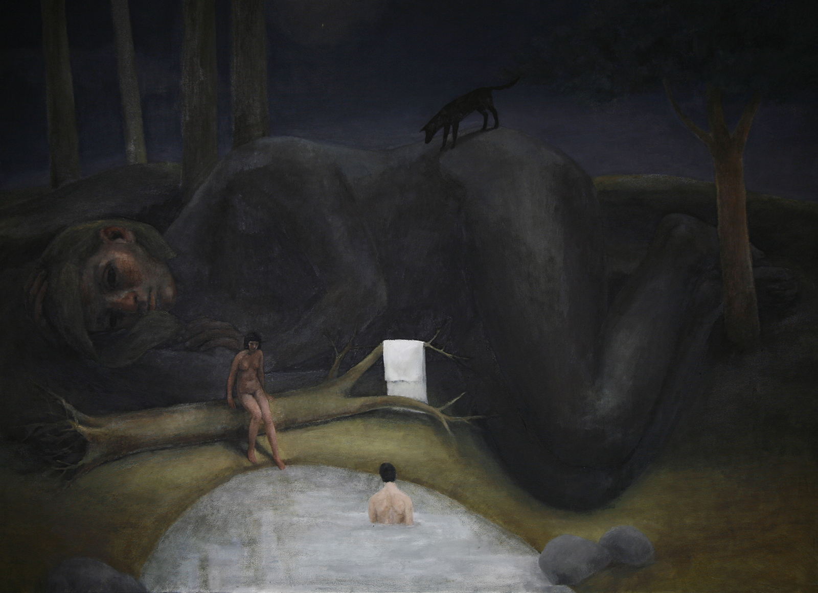 Oil on canvas, 120x165cm