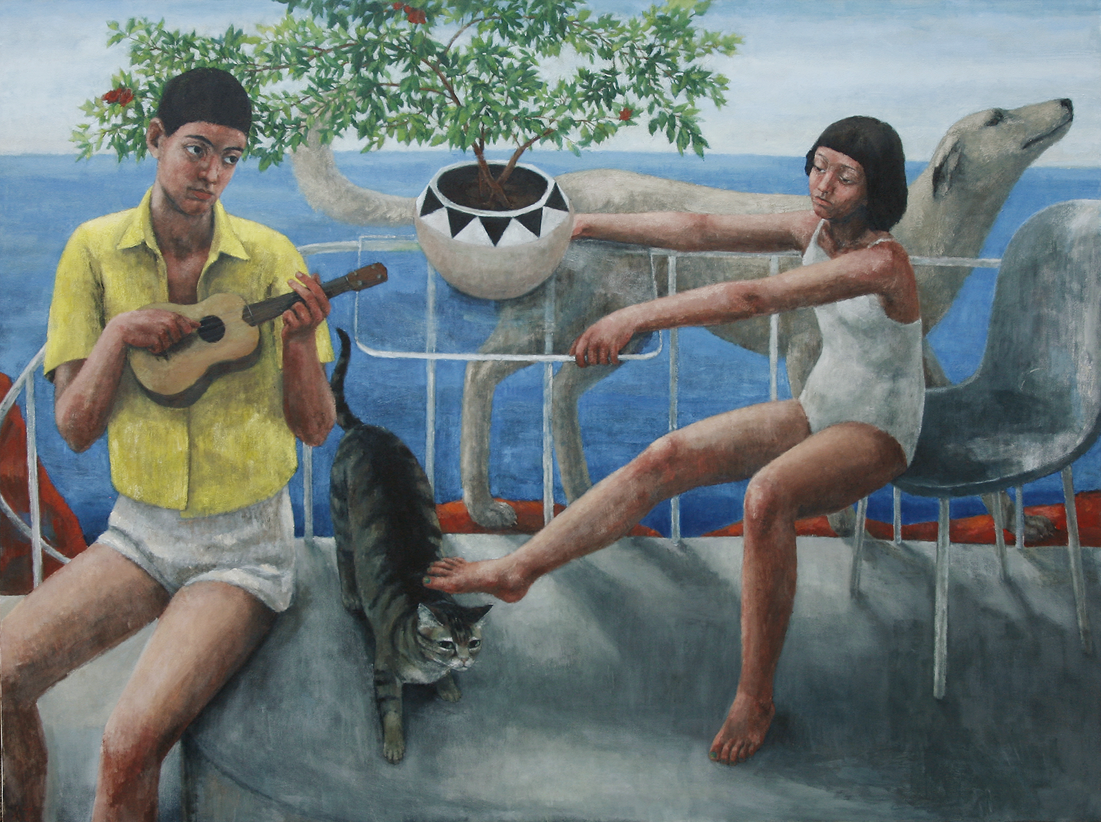 Oil on canvas, 150x200cm