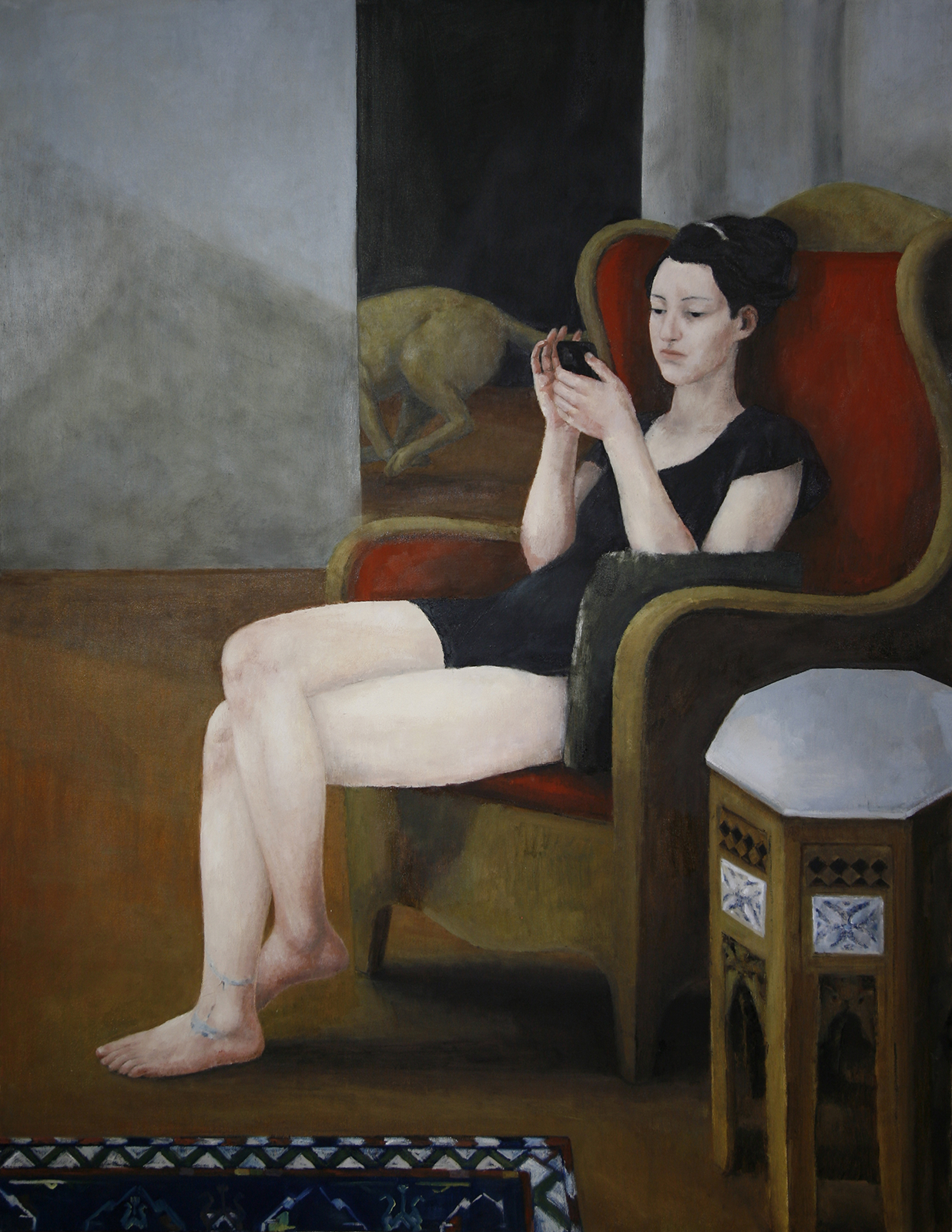 Oil on canvas, 155x120cm
