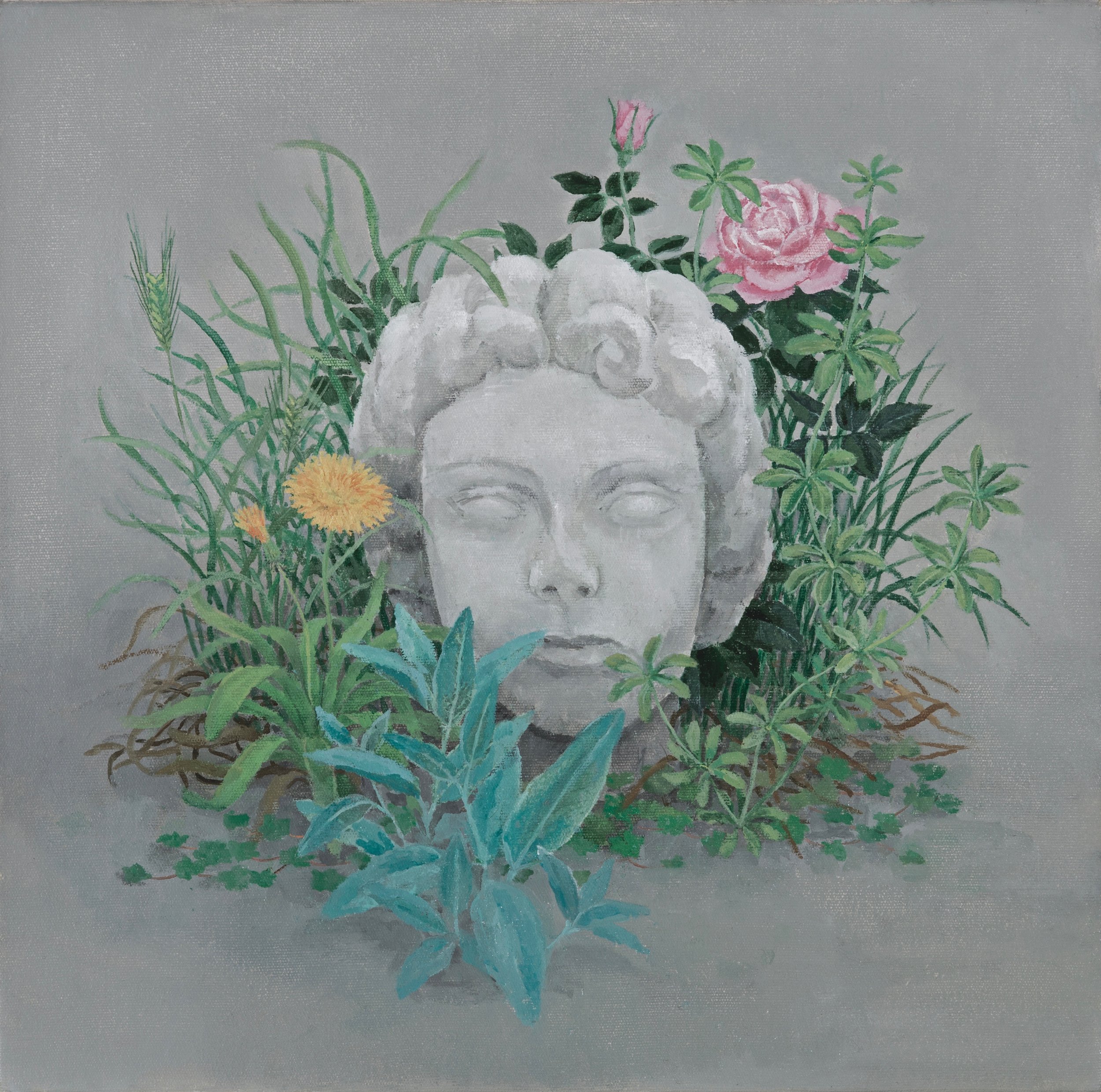 Oil on canvas 40x40 cm