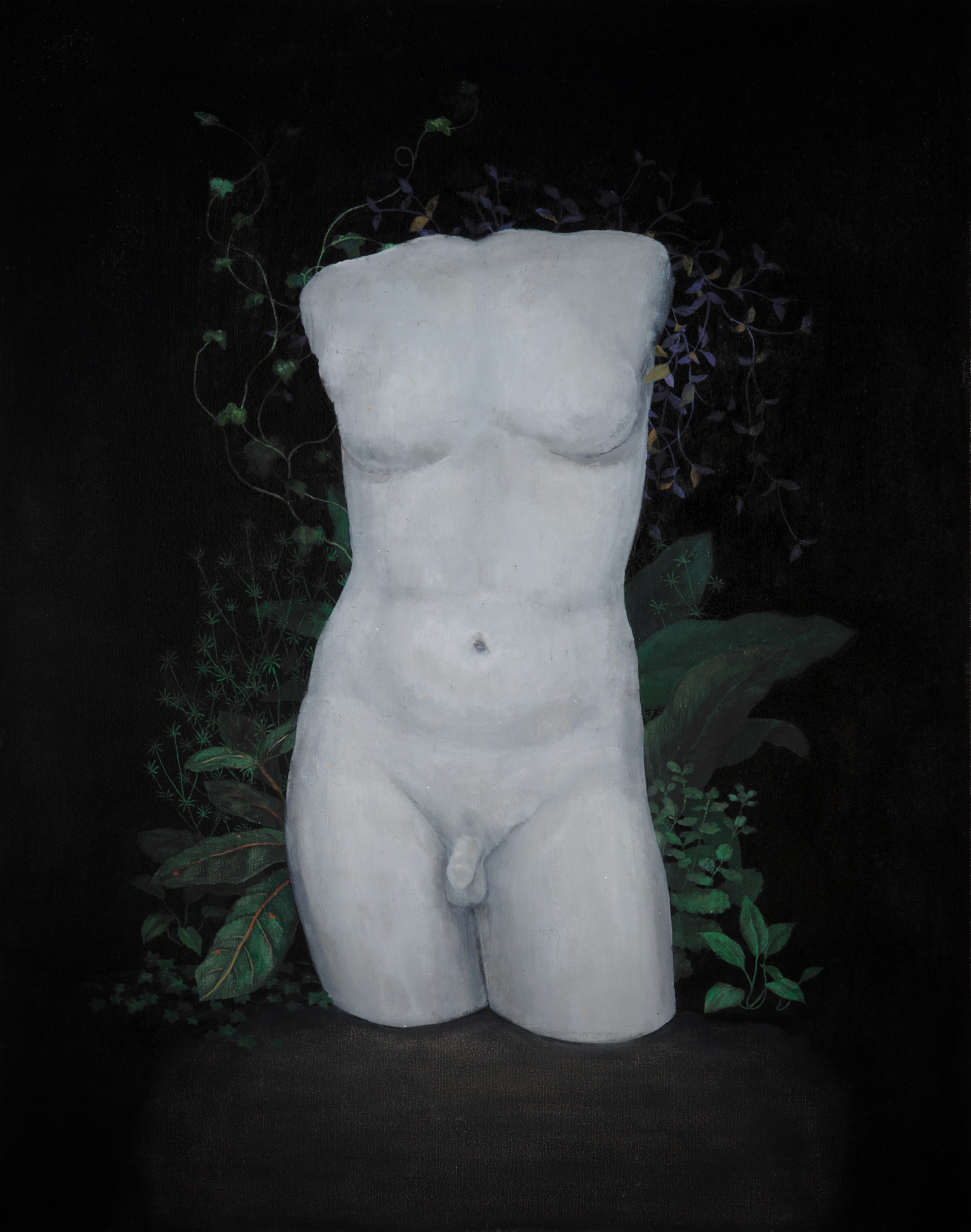 Oil on canvas 90x60 cm