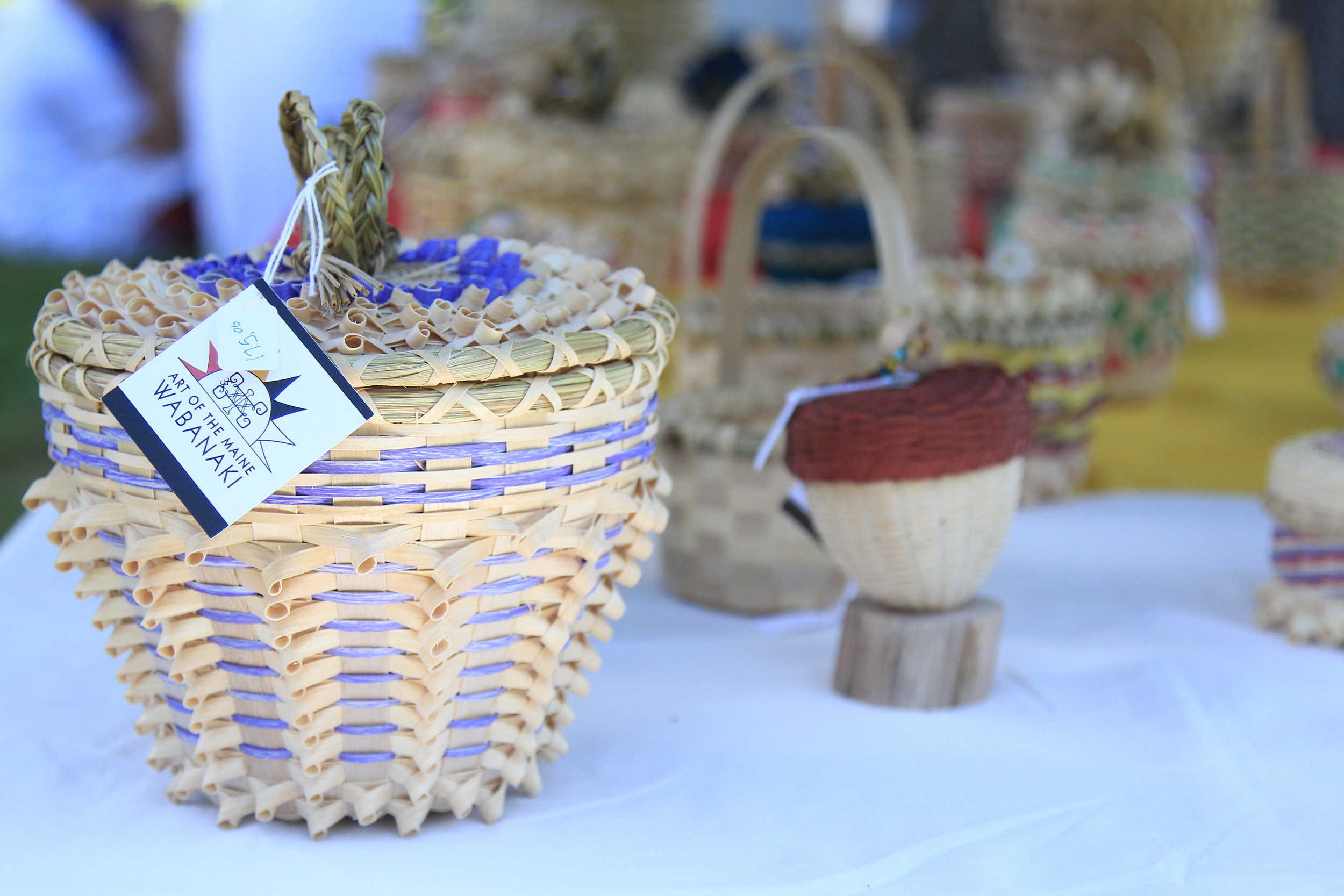 Baskets by Gerald Jacobs, Passamaquoddy.JPG