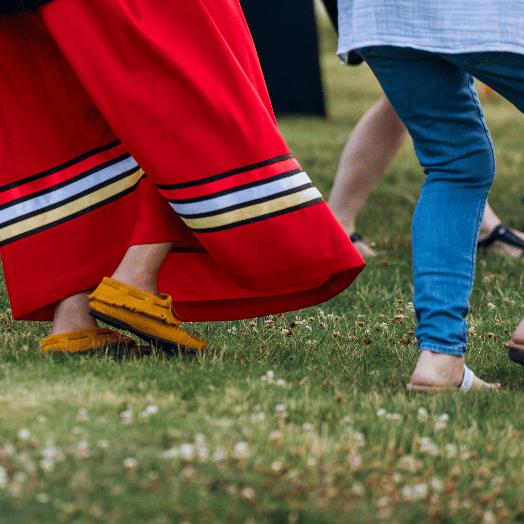 Attendees dancing at the 2024 Dawnland Festival of Arts &amp; Ideas (Copy)