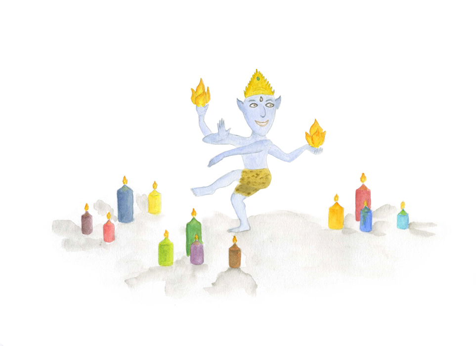 Cire trudon Illustration originale pour le blog Auguste et Ava .