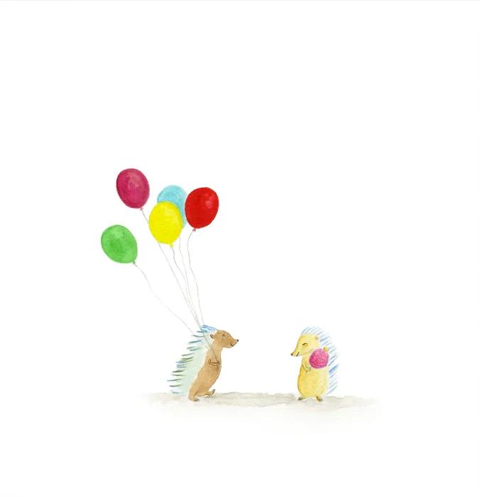 Cadeau de naissance La vie est une fête.