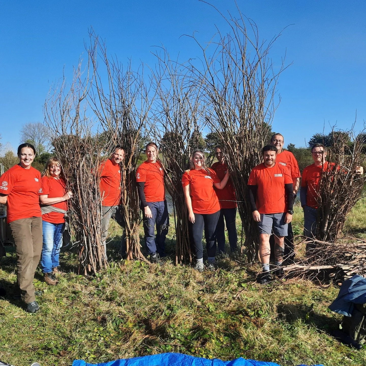 #8 Throughout the project, 8 corporate work parties have visited the reserve to help with practical conservation

#heritagefunduk