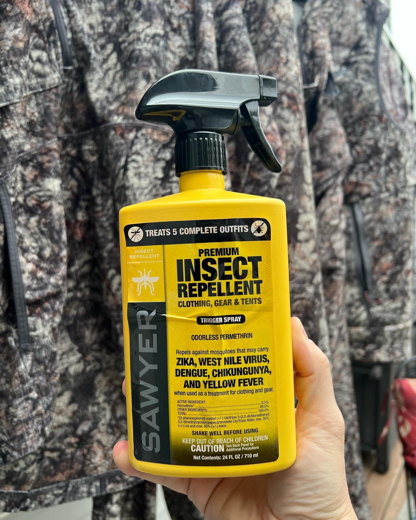 🚨 Here&rsquo;s your reminder to spray your outdoor clothes for ticks! 🚨 If you enjoy eating red meat, staying healthy, and don&rsquo;t like digging ticks out of bodily crevices, don&rsquo;t take a chance! Stay tick-free and keep enjoying the great 