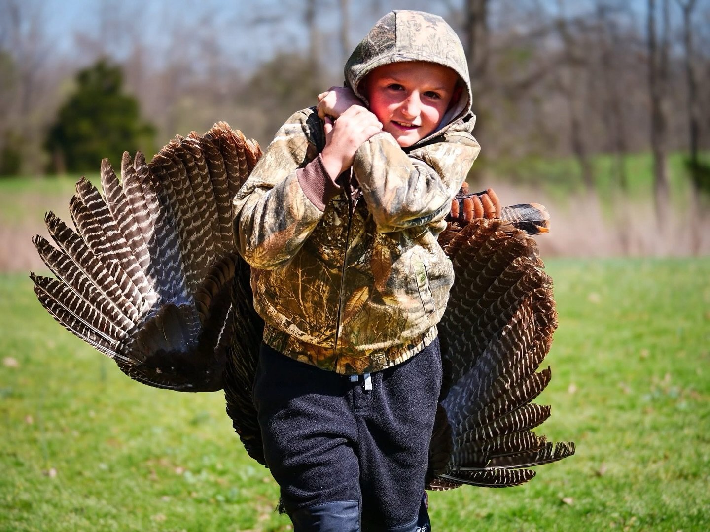 Justin and Bentley had an eventful and amazing IL youth turkey season!! From dad trying to get perfect video and ending up scaring the bird away to Bentley getting told to pull the trigger ten times, the anxiety and adrenaline were maxed out.  After 