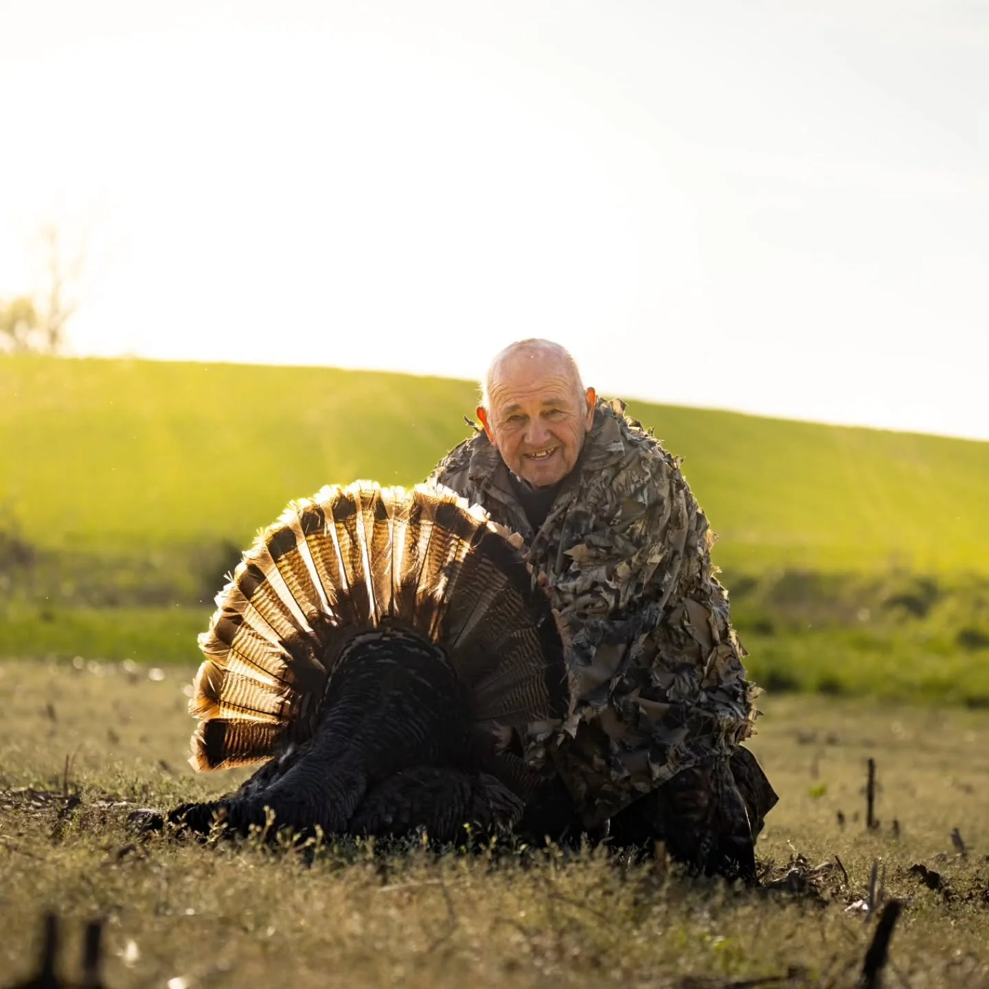 81 Years Young and Grandpa Charlie still has it.  I'm forever grateful for mornings like these and will NEVER take them for granted. Thank you Lord! See last slide for that perfect pattern...
@kylejheuerman 
#turkeyseason #memories