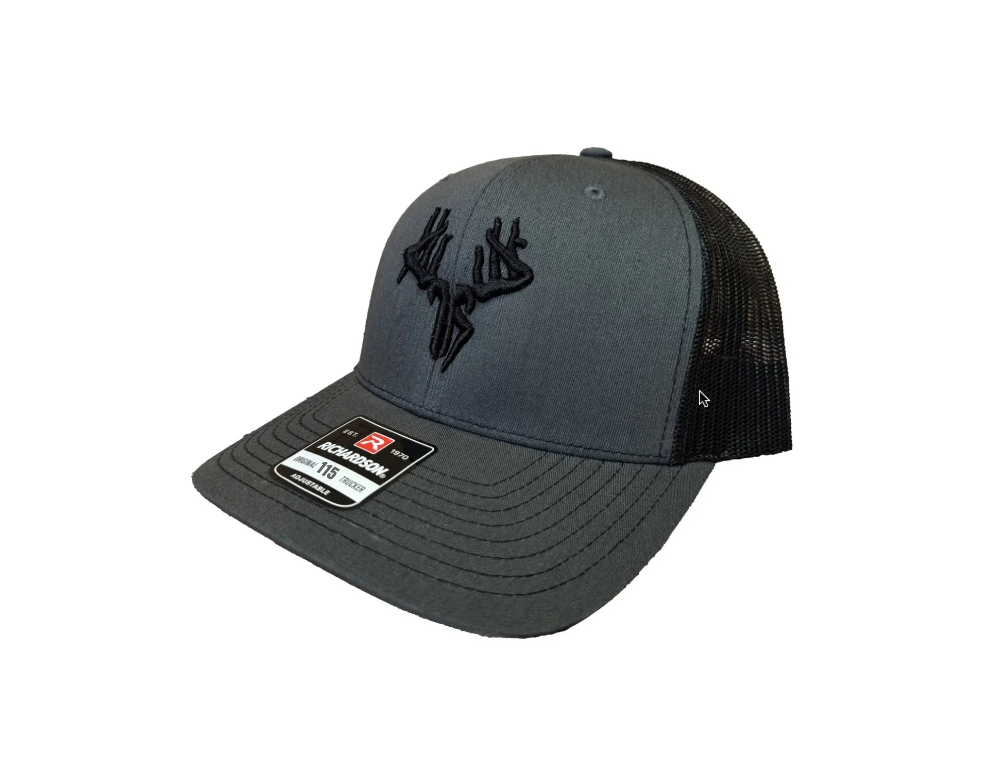 Richardson - Low Pro Trucker - 115 Charcoal/Black