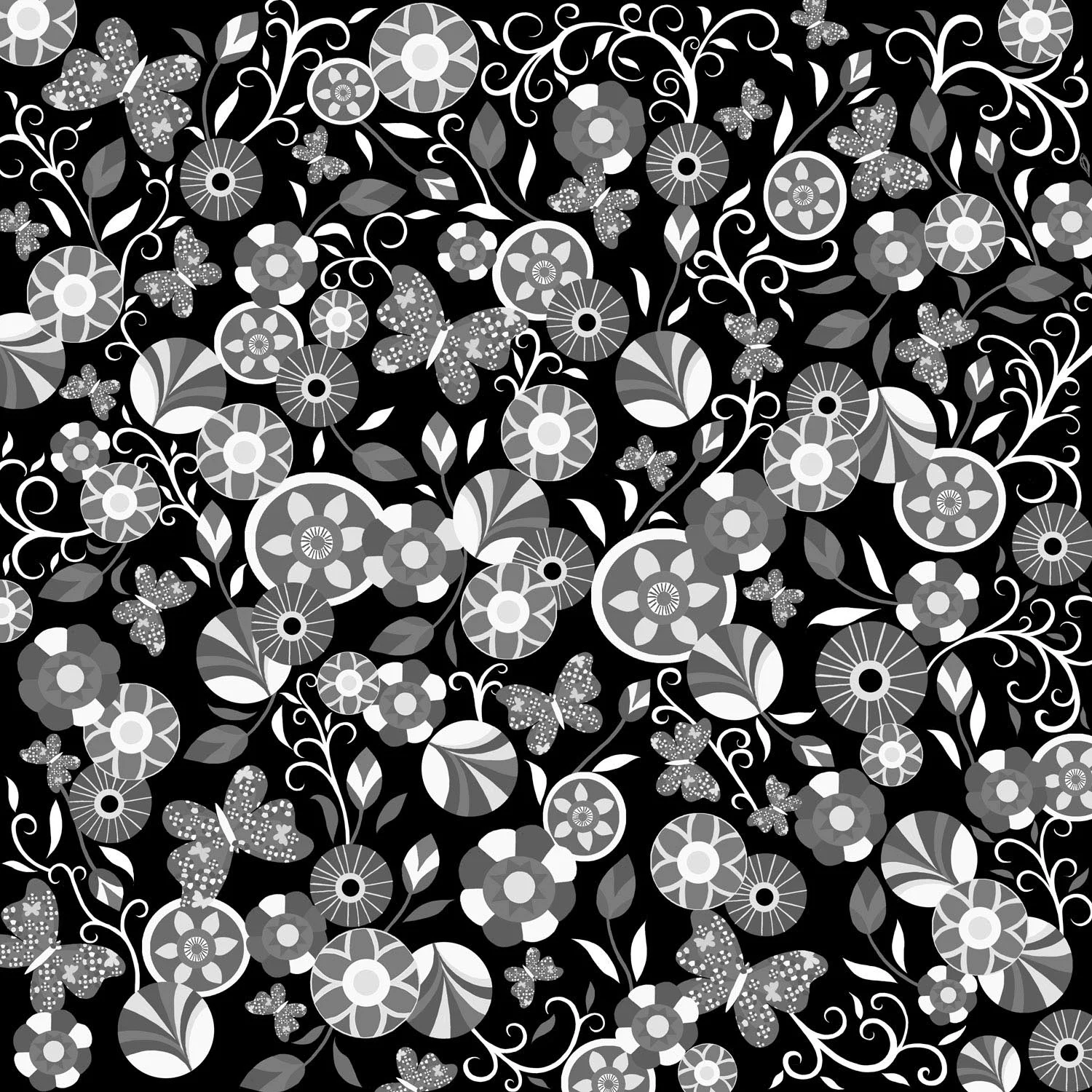 RETRO FLORALS – Design Ref. 2308