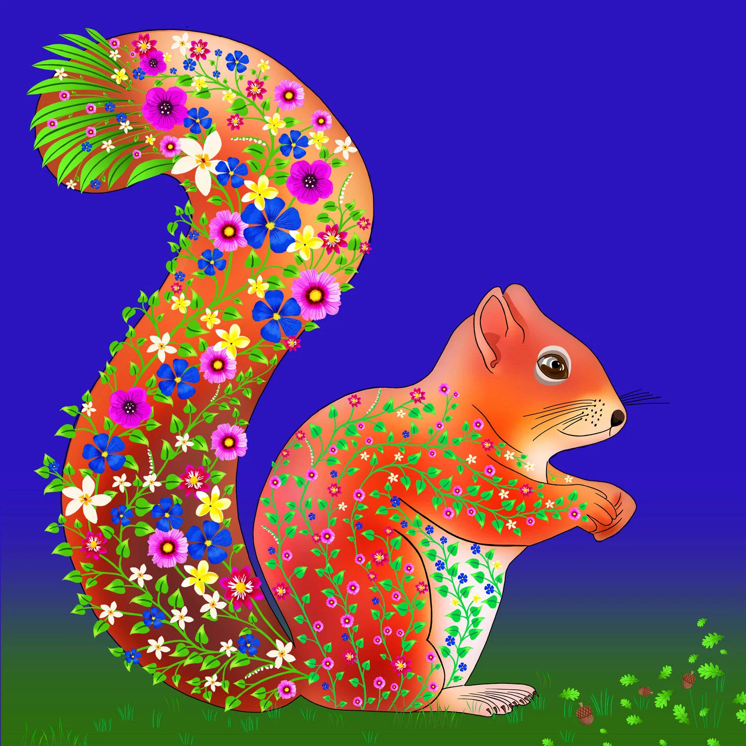 SALLY THE SQUIRREL – Design Ref. 2574