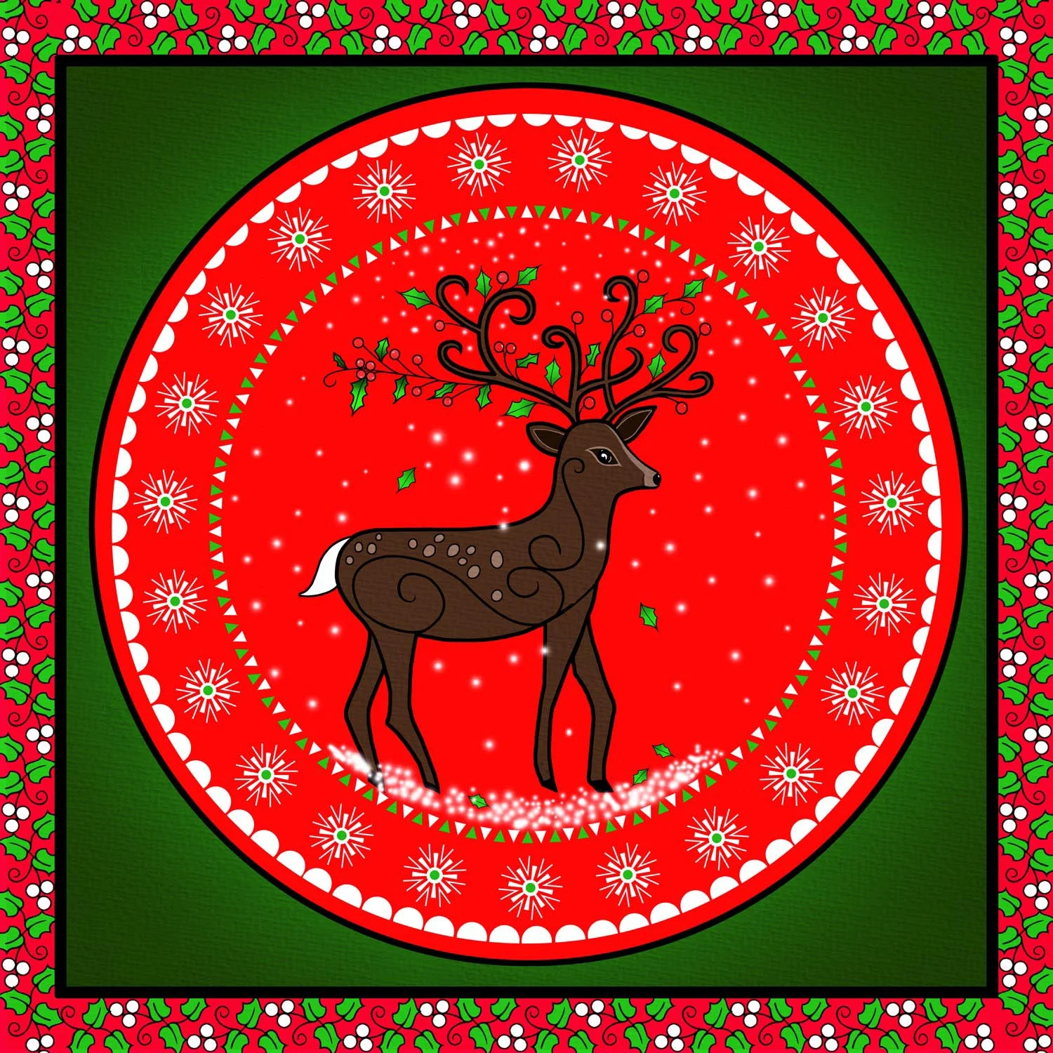CHRISTMAS REINDEER – Design Ref. 2626