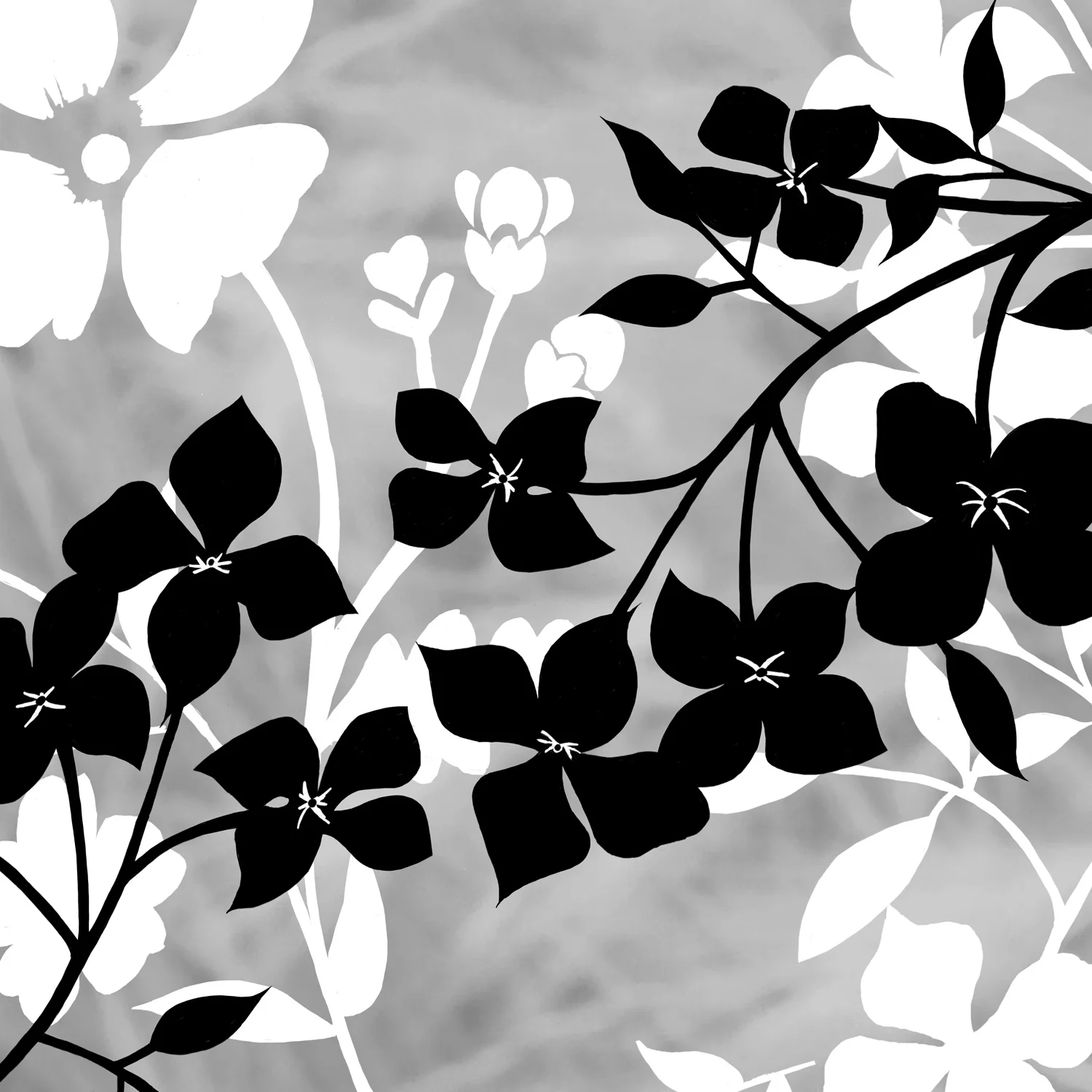 BLACK BRANCHES – Design Ref. 1535