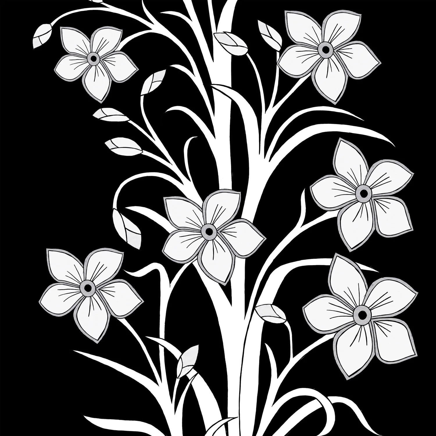 PLANT SILHOUTTE – Design Ref. 2254