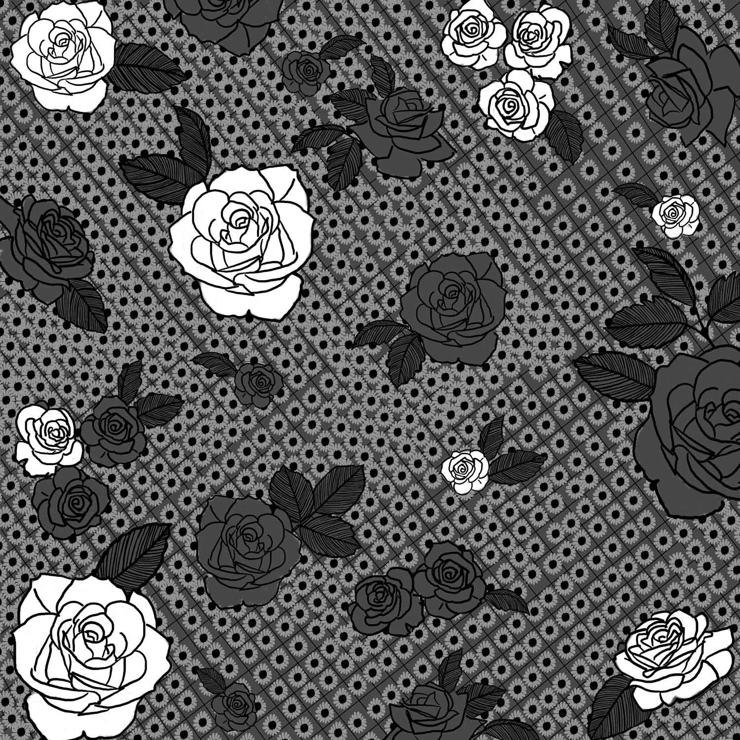 ROSES ON TEXTURE – Design Ref. 2314