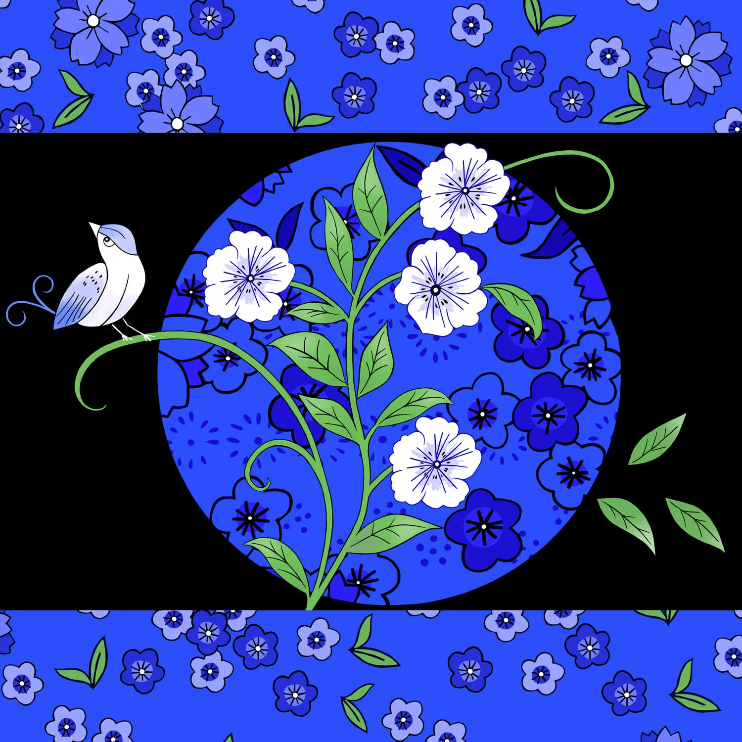 BLUE BIRD – Design Ref. 2406